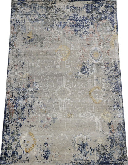 Hand-Knotted Modern Transitional Ushak Collection