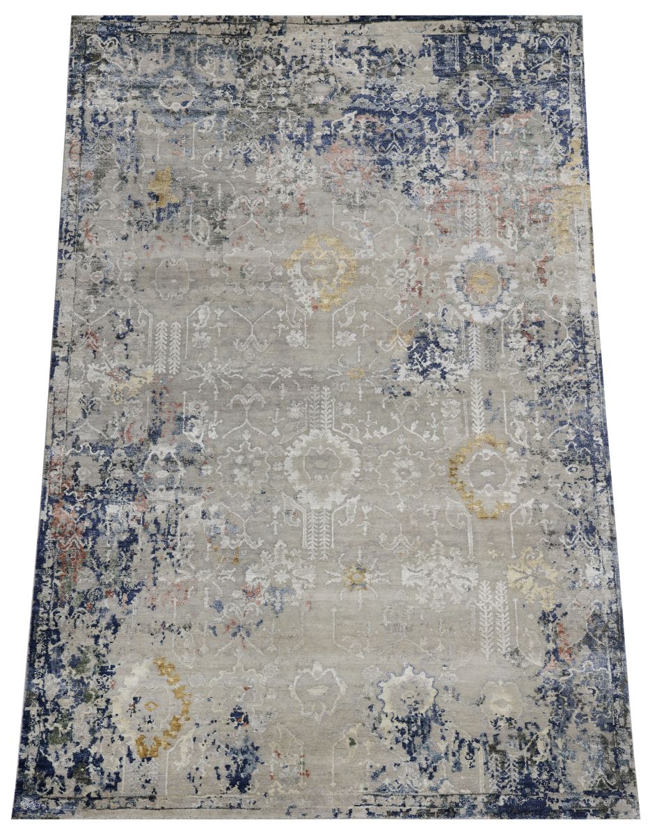 Hand-Knotted Modern Transitional Ushak Collection