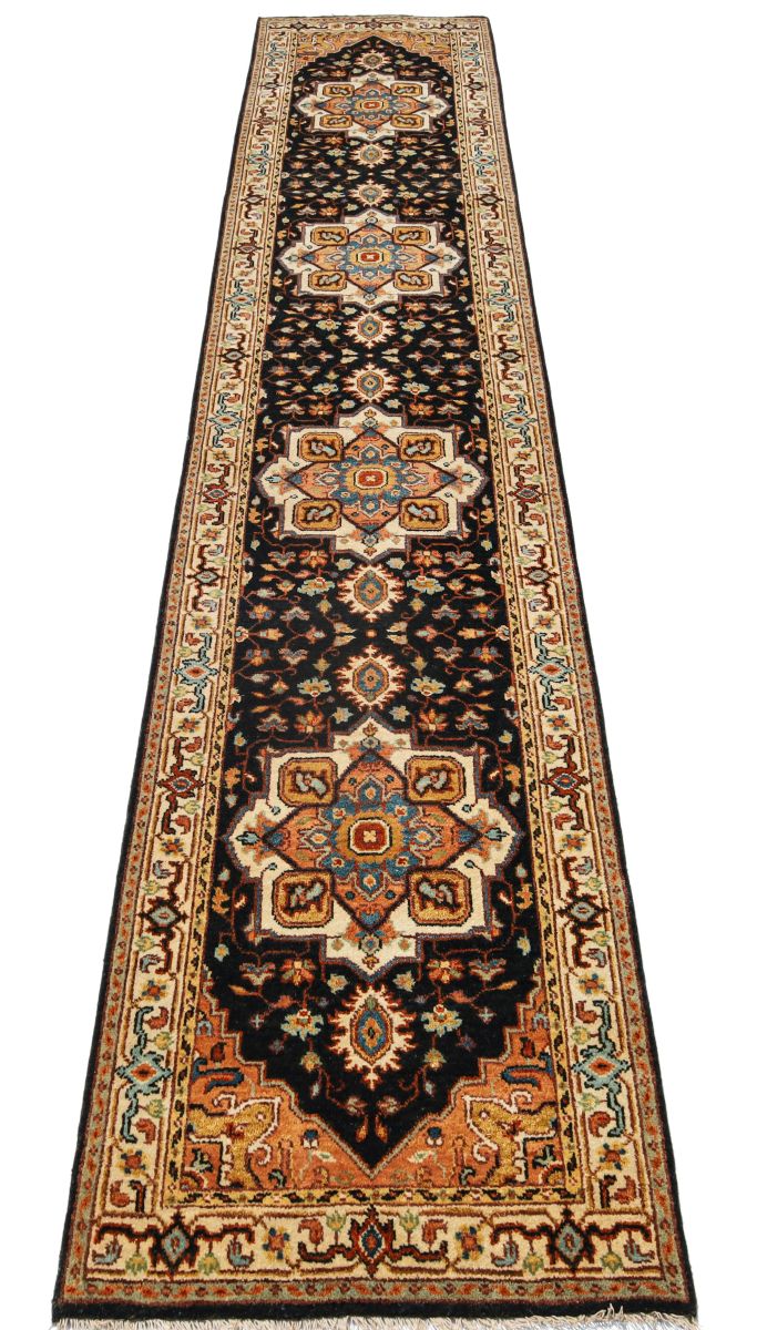 Traditional Hand-Woven Serapi Heriz Runner