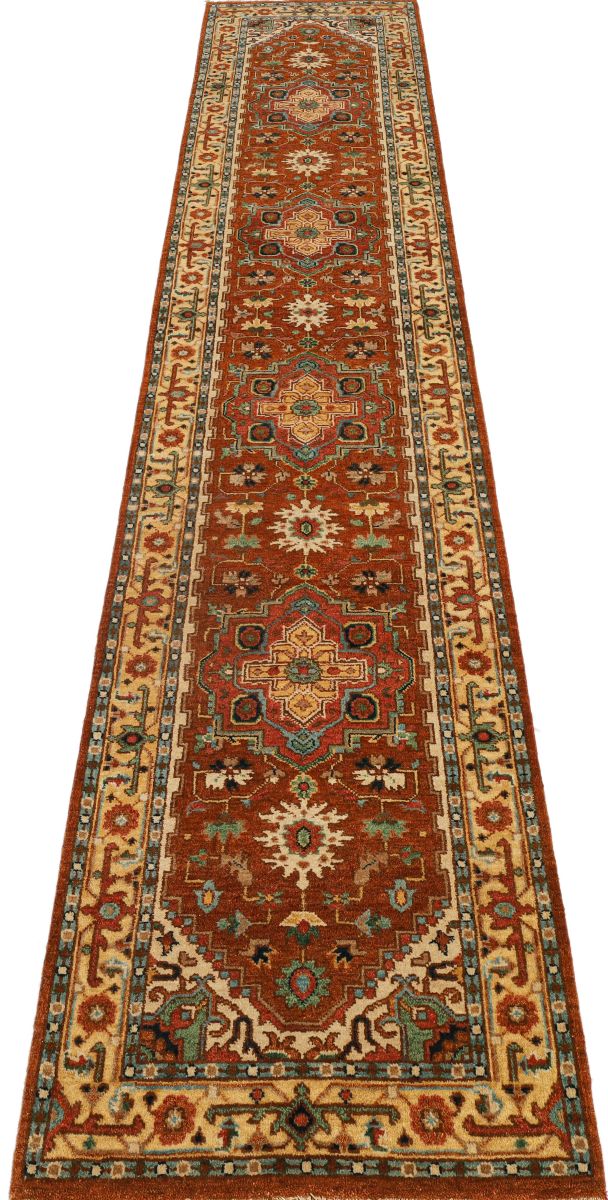 Traditional Hand-Woven Serapi Heriz Runner