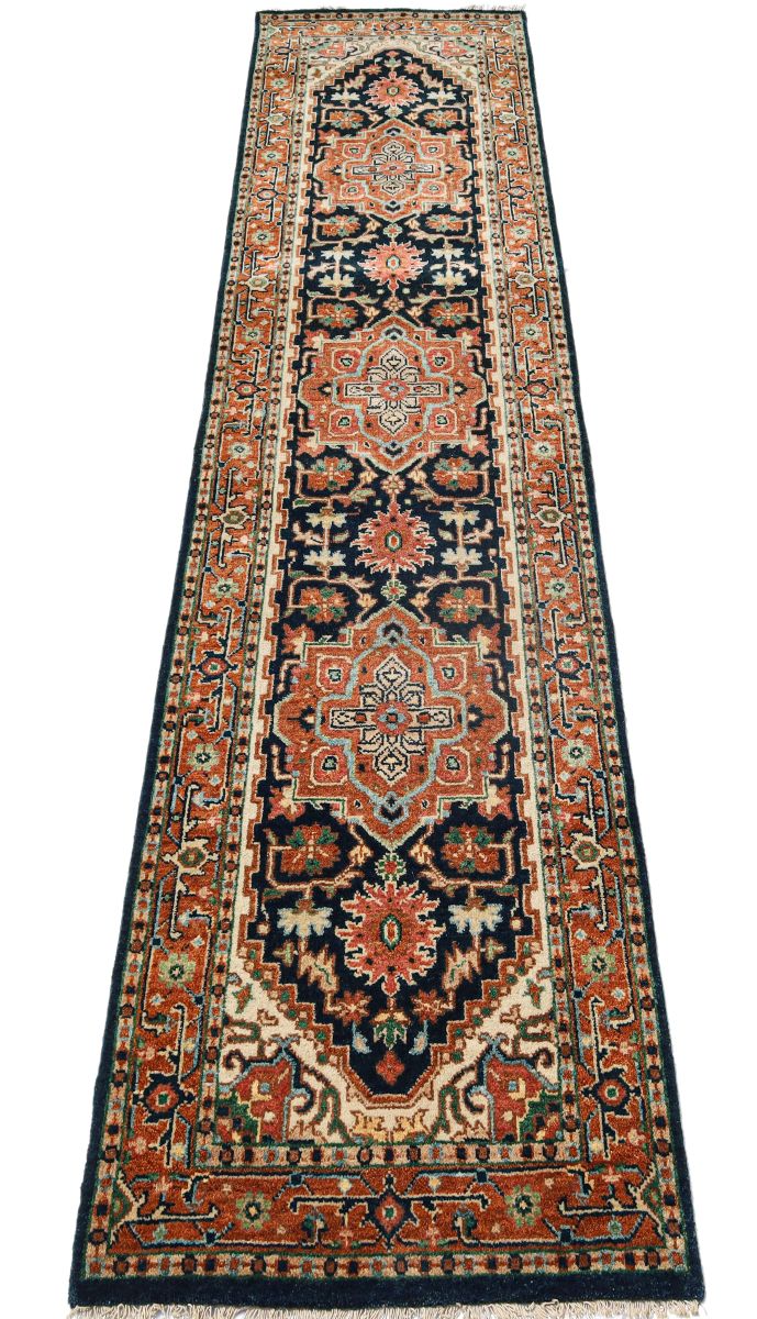 Traditional Hand-Woven Serapi Heriz Runner
