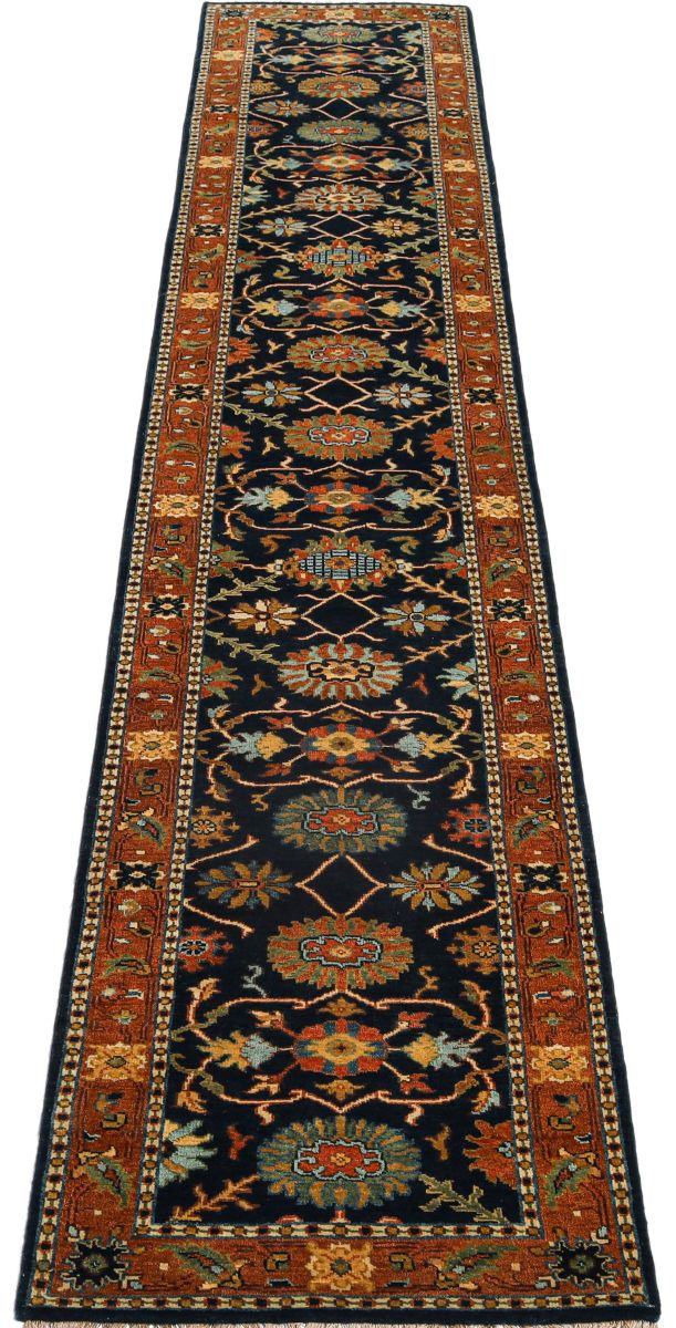 Traditional Hand-Woven Serapi Heriz Runner