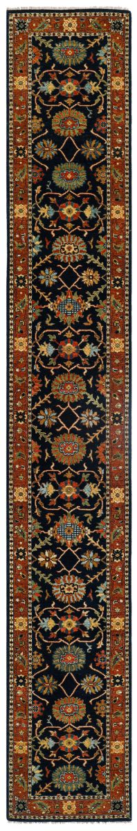 Traditional Hand-Woven Serapi Heriz Runner