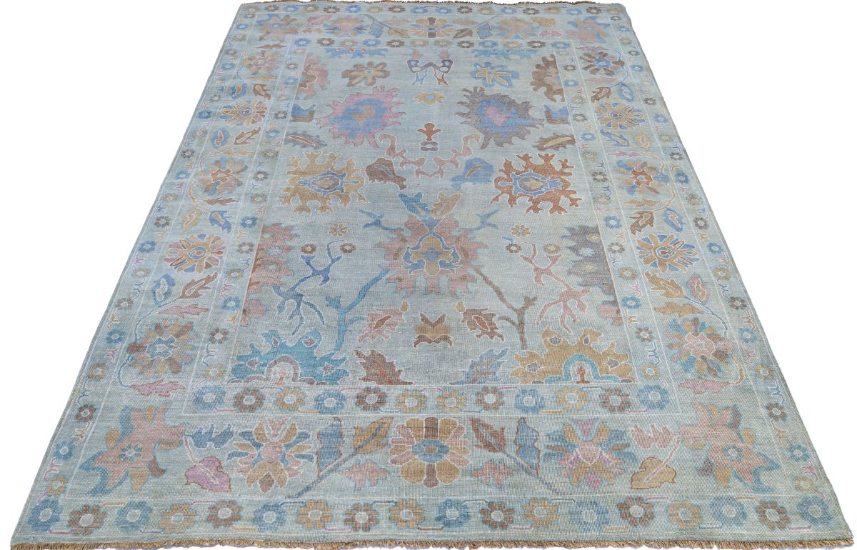 Hand-Knotted Ushak Sultanabad Collection