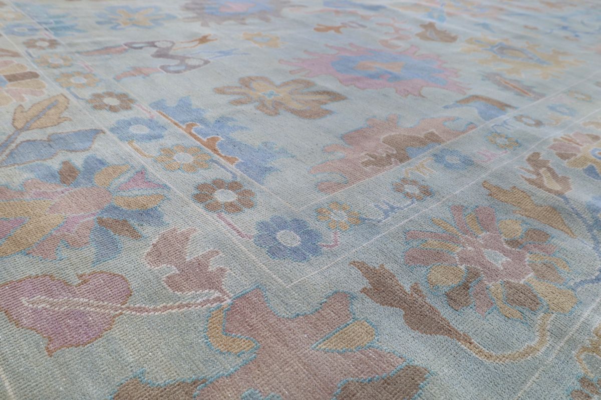 Hand-Knotted Ushak Sultanabad Collection