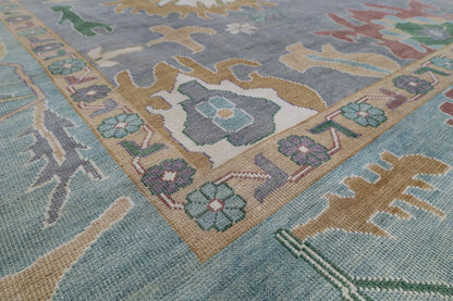 Hand-Knotted Ushak Sultanabad Collection