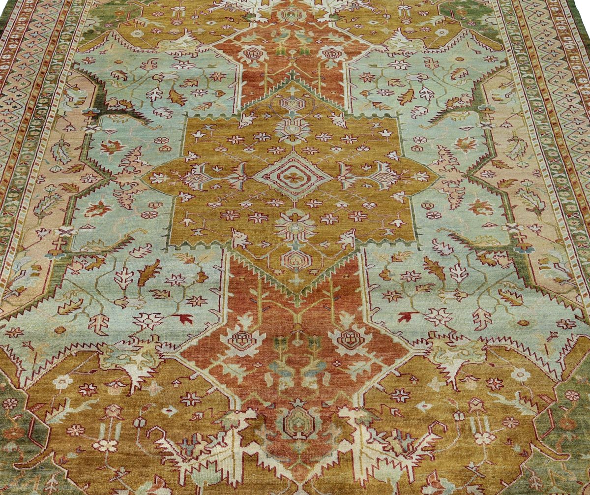 Hand-Knotted Ushak Sultanabad Collection