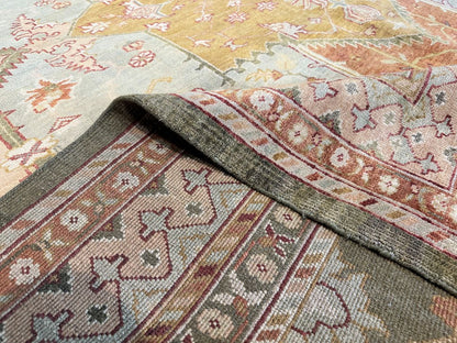 Hand-Knotted Ushak Sultanabad Collection