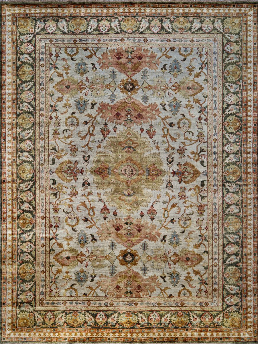 Hand-Knotted Ushak Sultanabad Collection