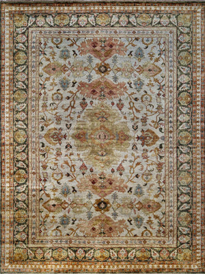 Hand-Knotted Modern Ushak Sultanabad Collection