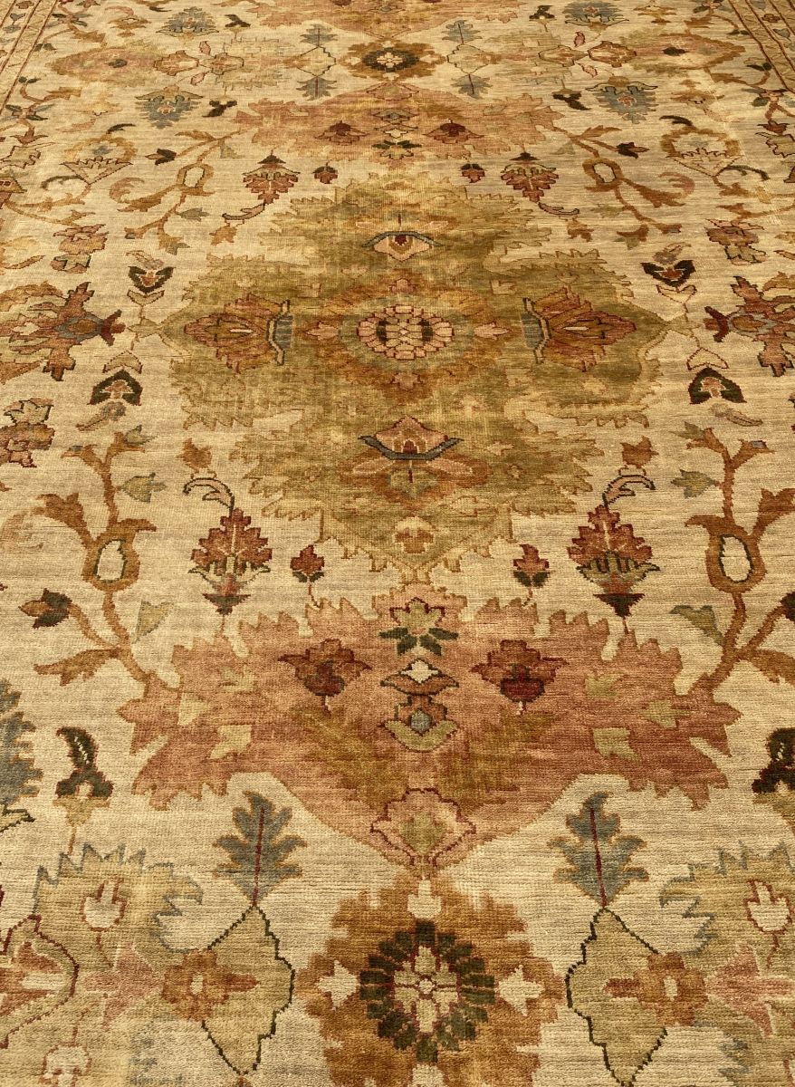 Hand-Knotted Ushak Sultanabad Collection