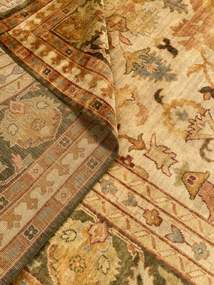 Hand-Knotted Modern Ushak Sultanabad Collection