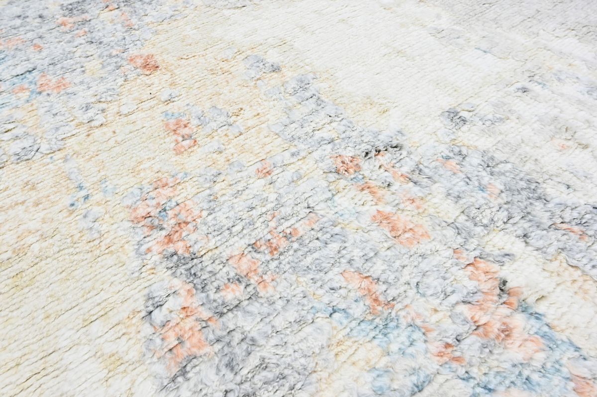 Hand-Woven Modern Moroccan Carpet