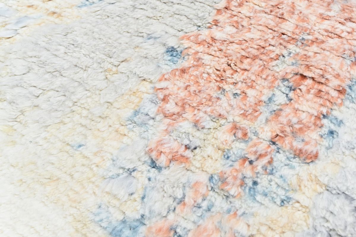 Hand-Woven Modern Moroccan Carpet