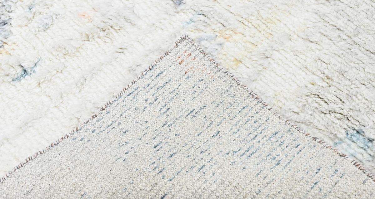 Hand-Woven Modern Moroccan Carpet