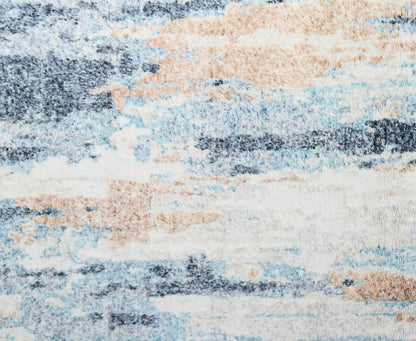 Hand-Woven Modern Moroccan Carpet