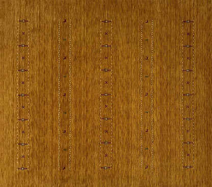Hand-Woven Loribaft Gabbeh Rug