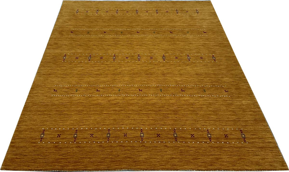 Hand-Woven Loribaft Gabbeh Rug