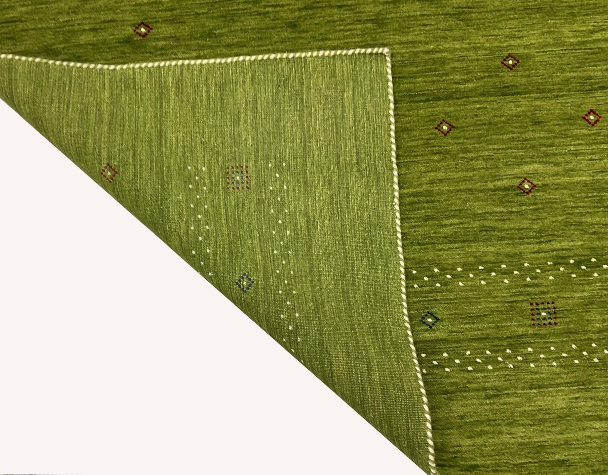 Hand-Woven Loribaft Gabbeh Rug