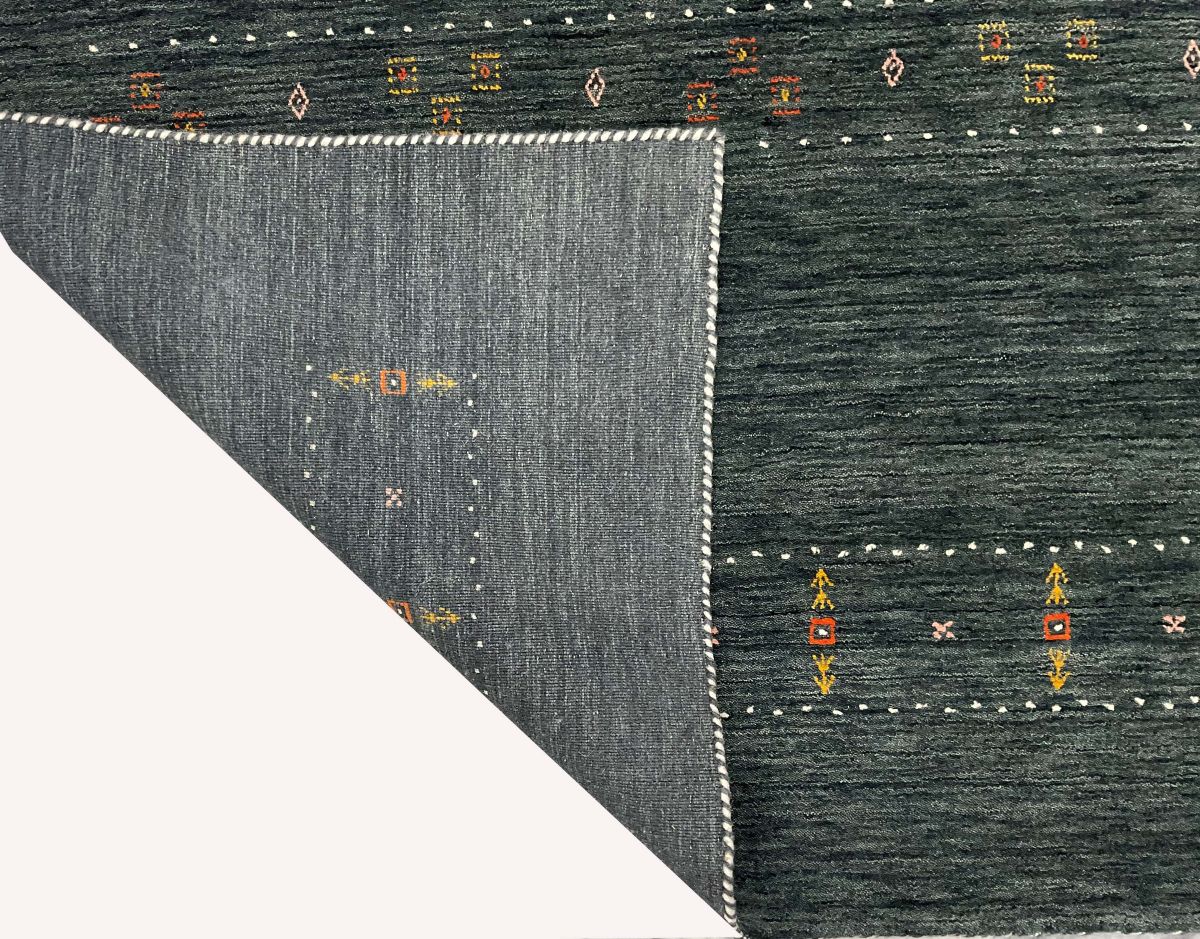 Hand-Woven Loribaft Gabbeh Rug