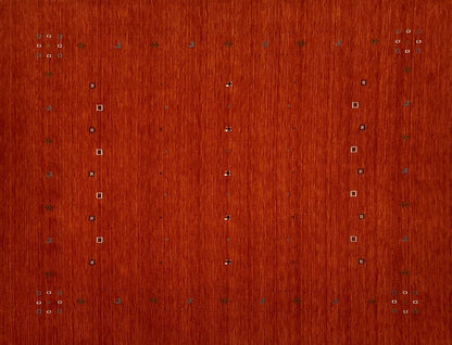Hand-Woven Loribaft Gabbeh Rug