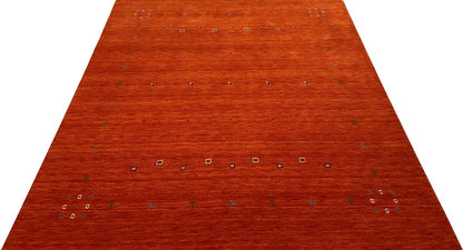 Hand-Woven Loribaft Gabbeh Rug