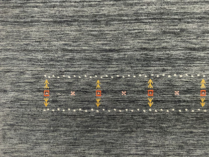 Hand-Woven Loribaft Gabbeh Rug