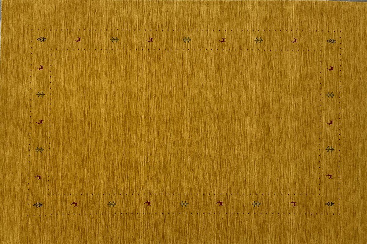 Hand-Woven Loribaft Gabbeh Rug