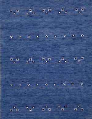 Hand-Woven Loribaft Gabbeh Rug