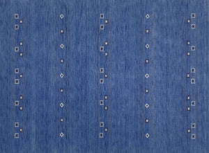 Hand-Woven Loribaft Gabbeh Rug