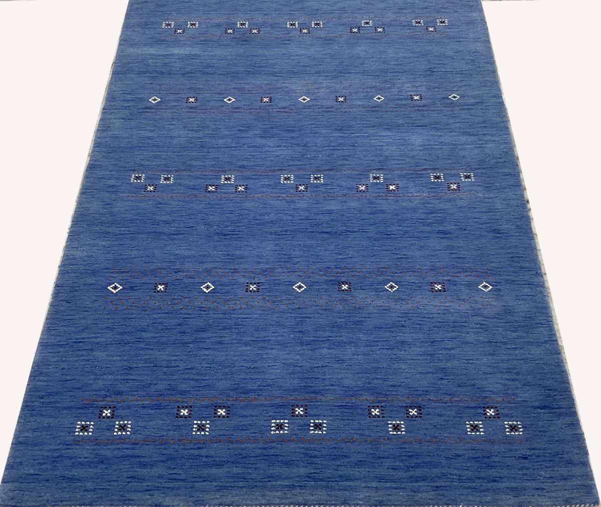 Hand-Woven Loribaft Gabbeh Rug