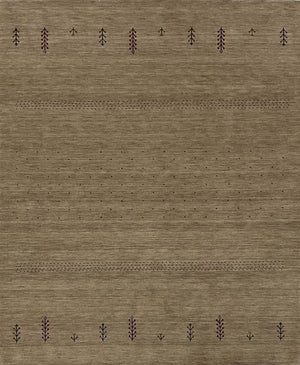 Hand-Woven Loribaft Gabbeh Rug