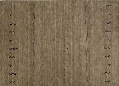 Hand-Woven Loribaft Gabbeh Rug