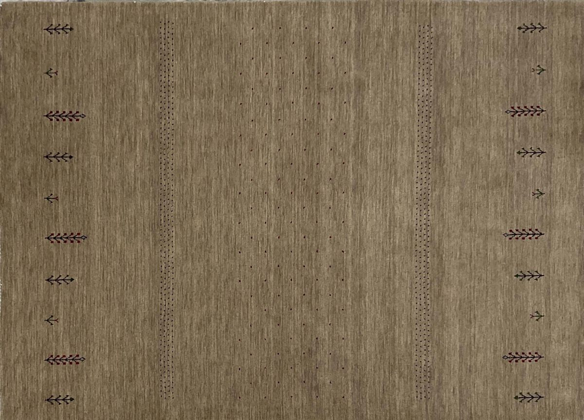 Hand-Woven Loribaft Gabbeh Rug