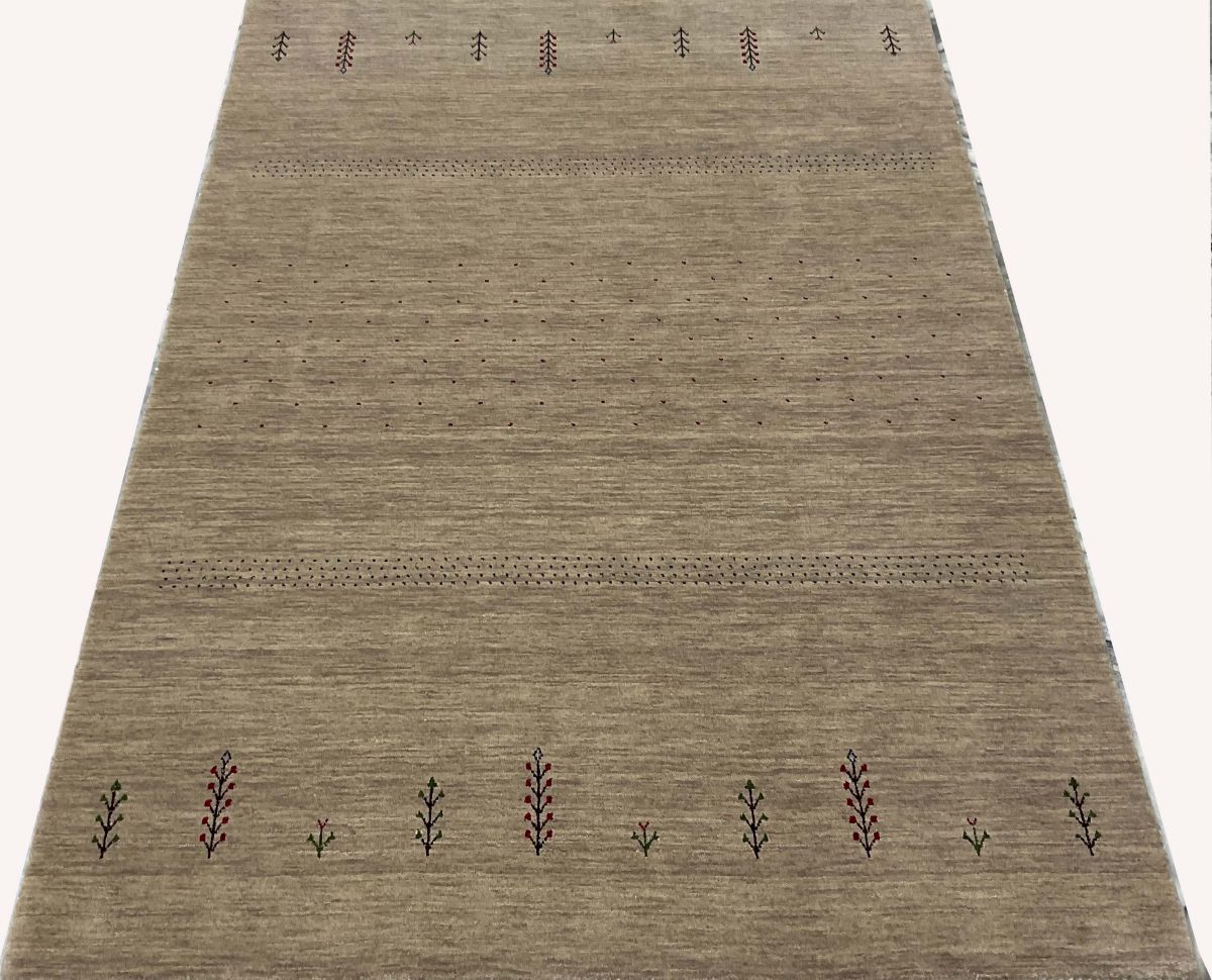Hand-Woven Loribaft Gabbeh Rug