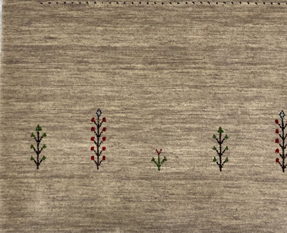 Hand-Woven Loribaft Gabbeh Rug