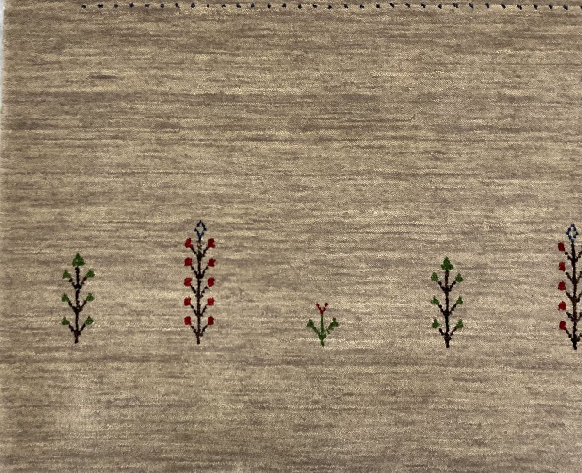Hand-Woven Loribaft Gabbeh Rug