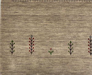 Hand-Woven Loribaft Gabbeh Rug