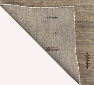 Hand-Woven Loribaft Gabbeh Rug