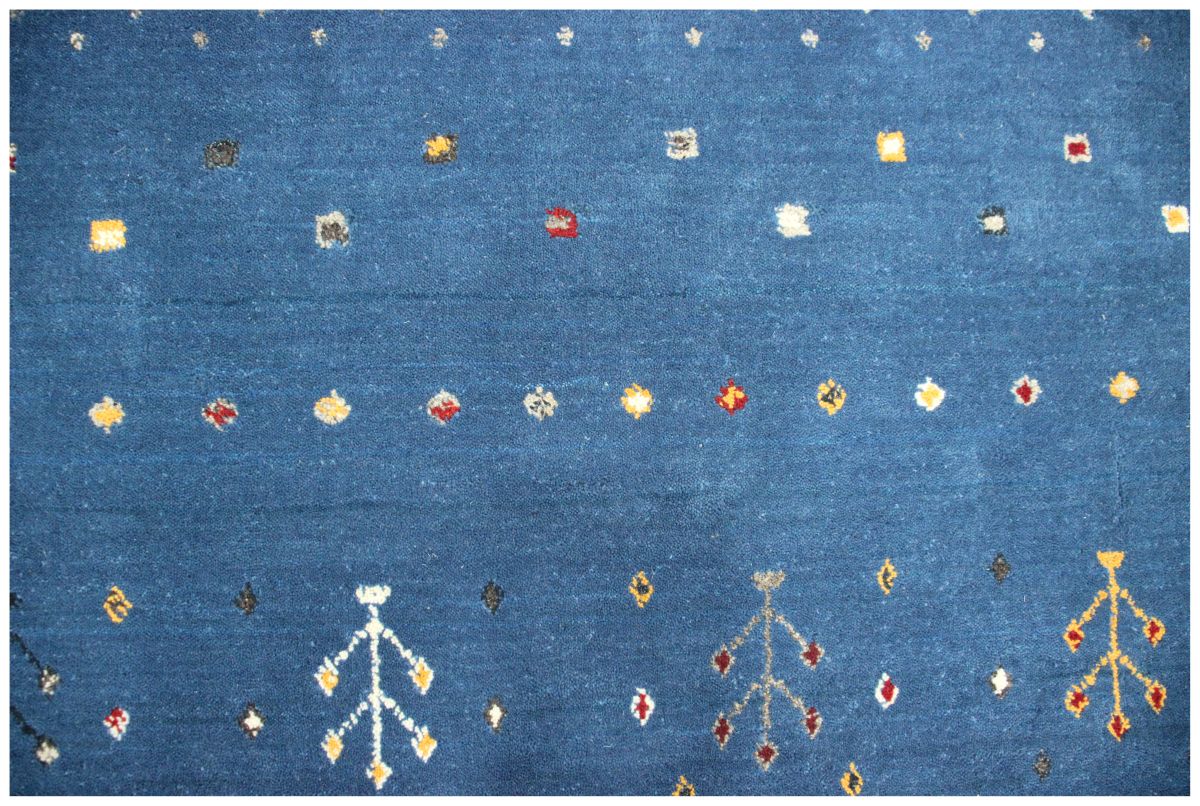 Hand-Woven Loribaft Gabbeh Rug