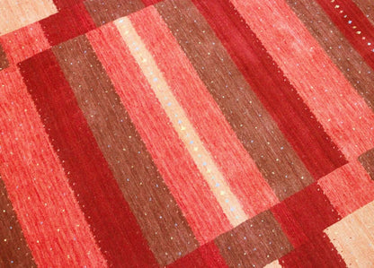 Hand-Woven Loribaft Gabbeh Carpet