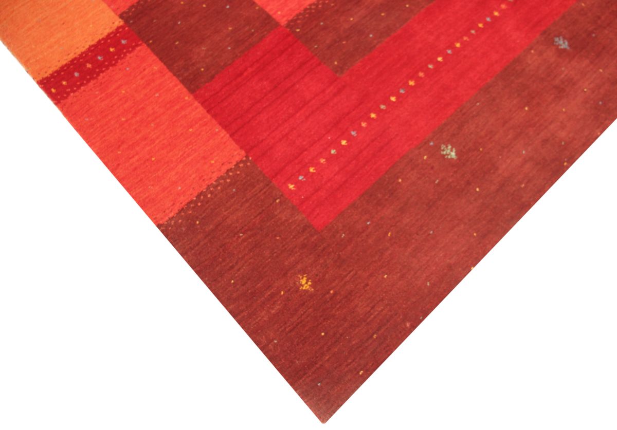 Hand-Woven Loribaft Gabbeh Carpet