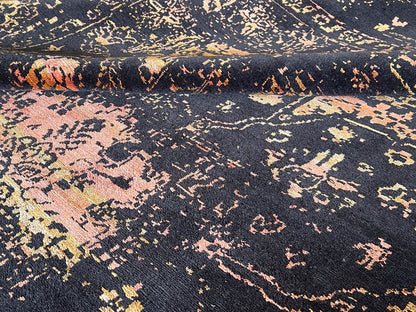 Hand-Woven Modern Transitional Heriz Design Carpet