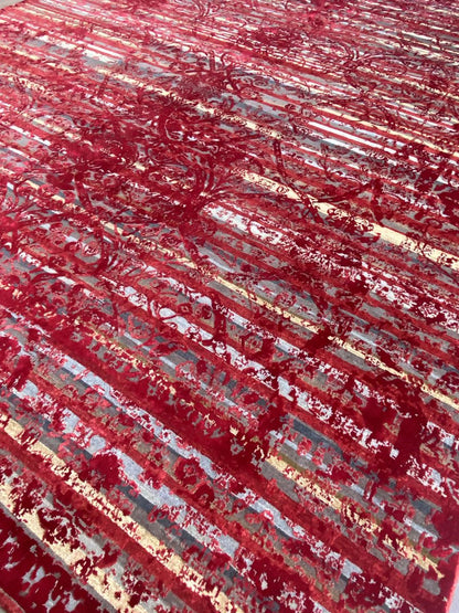 Hand-Woven Modern Transitional Erased Collection