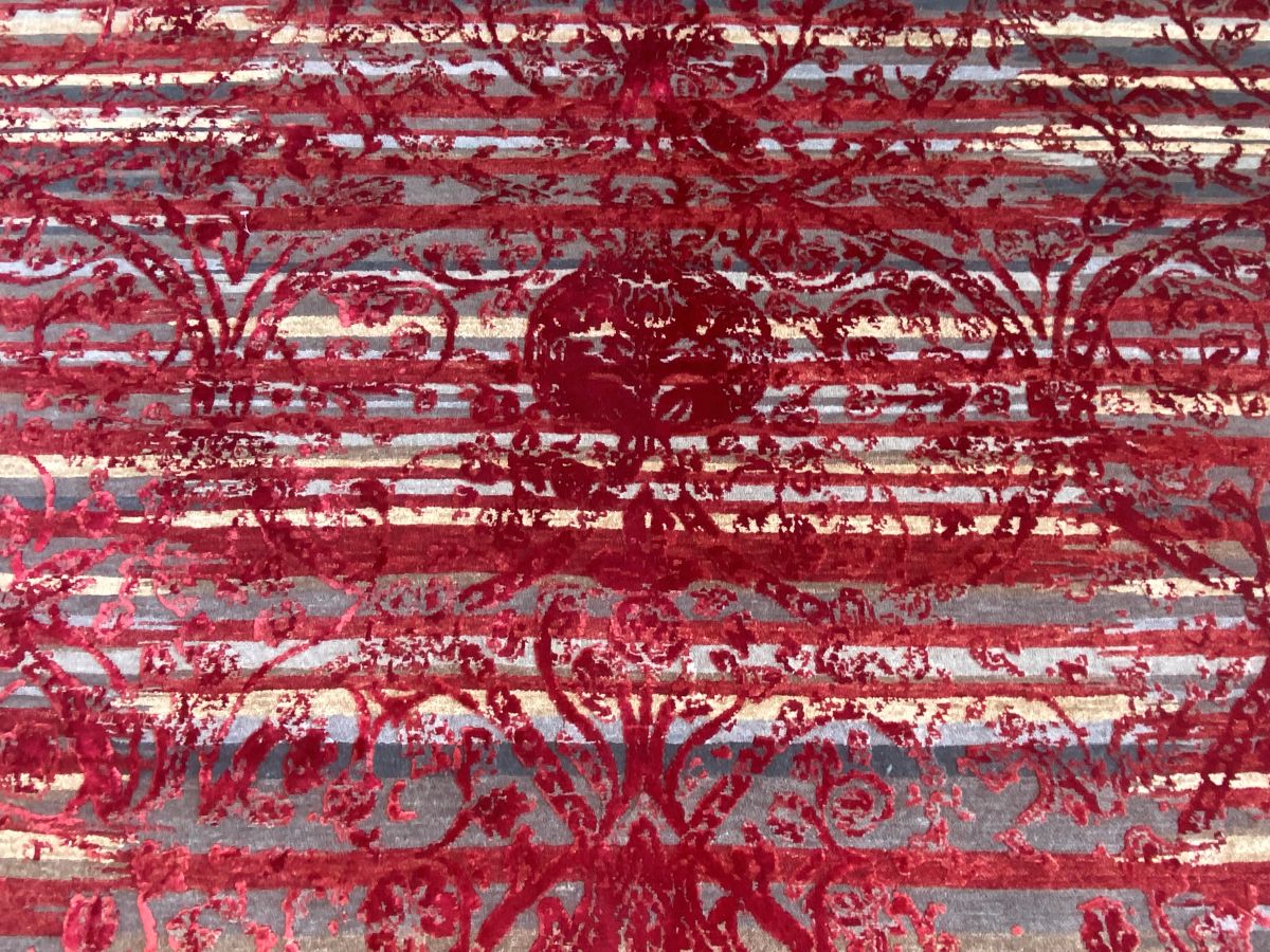 Hand-Woven Modern Transitional Erased Collection