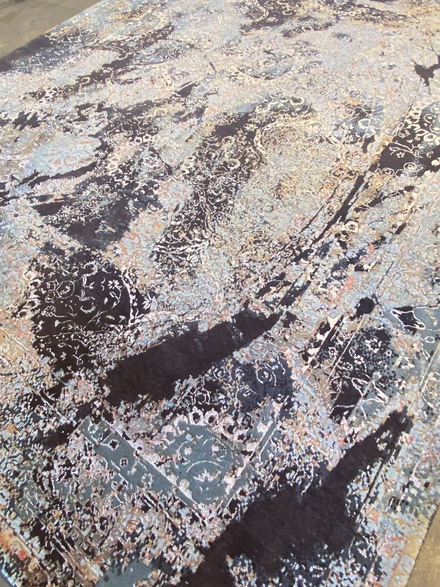 Hand-Woven Modern Transitional Erased Collection