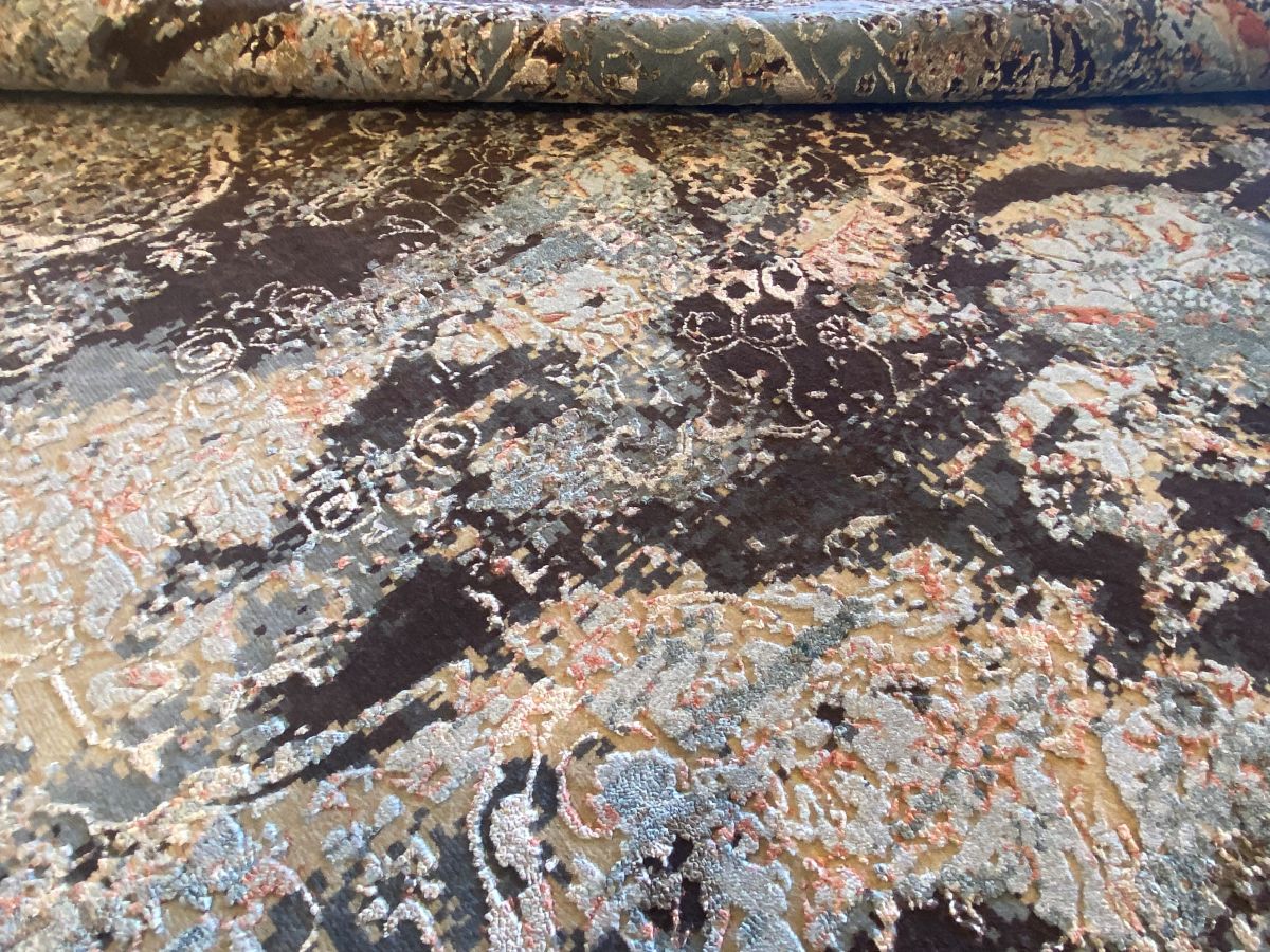 Hand-Woven Modern Transitional Erased Collection