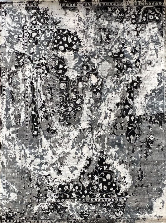 Hand-Woven Modern Transitional Erased Collection