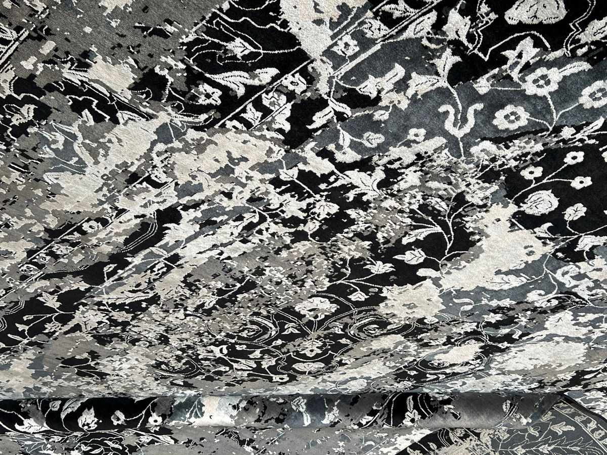 Hand-Woven Modern Transitional Erased Collection