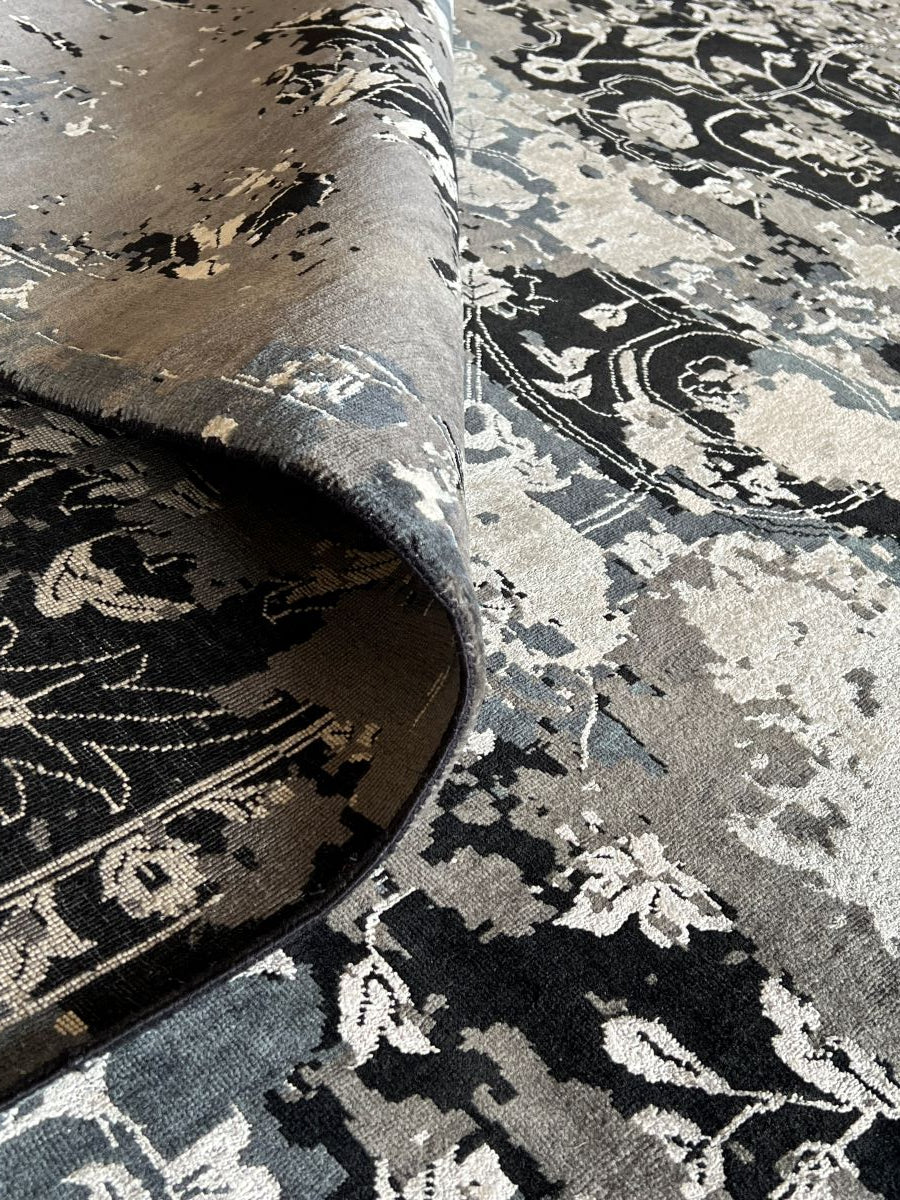 Hand-Woven Modern Transitional Erased Collection